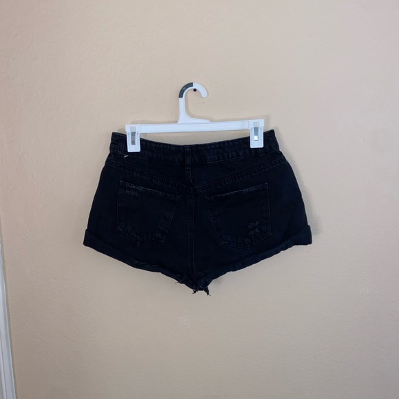 Forever 21 high rise short shorts beach vibes punk girly flirt fashion bottoms - Picture 4 of 13